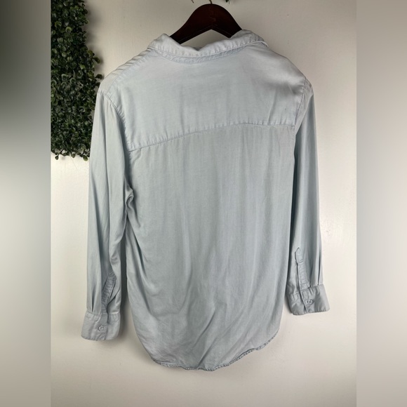 Cheap Monday || chambray tie front shirt - Picture 7 of 11